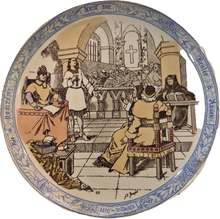 Charger l'image dans la galerie, Assiette « vie de Jeanne d’Arc » N° 10